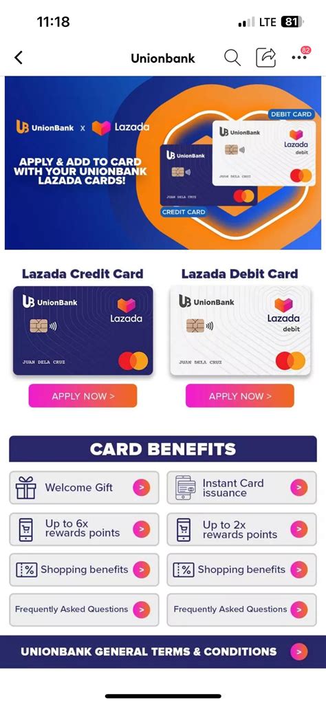 lazada pay with credit card.